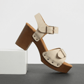 Elise Buckled Platform Sandals – Chunky Block Heel Comfort Shoes