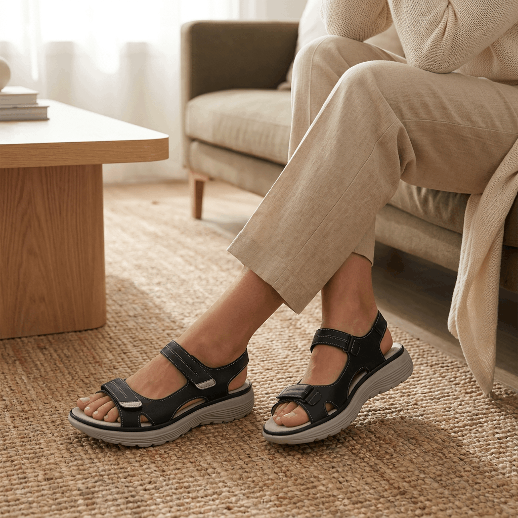 Harper Adjustable Walking Sandals – Lightweight Everyday Comfort Sandals