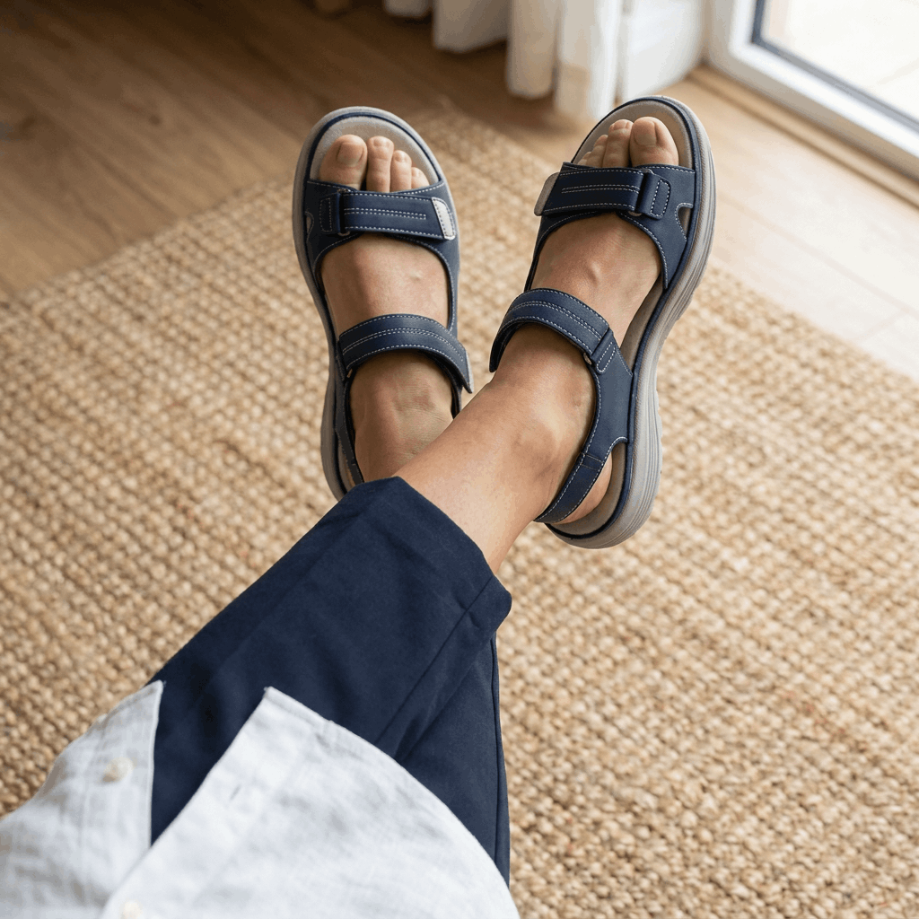 Harper Adjustable Walking Sandals – Lightweight Everyday Comfort Sandals