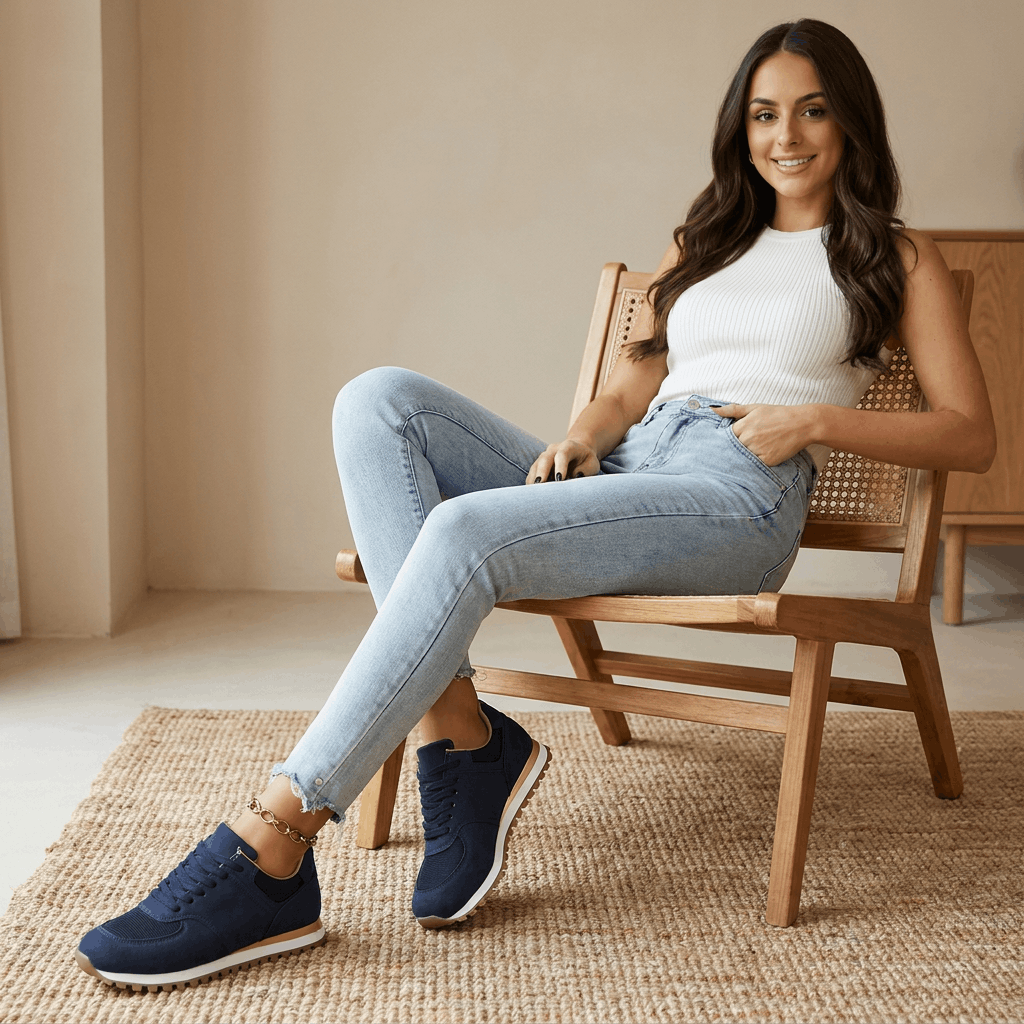 Sophia Breathable Mesh Sneakers – Lightweight Everyday Walking Shoes