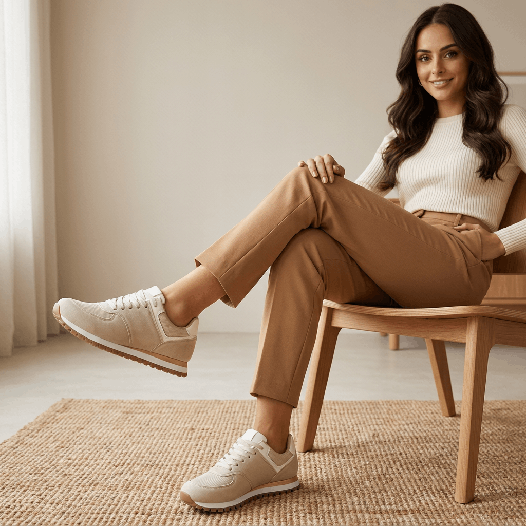 Sophia Breathable Mesh Sneakers – Lightweight Everyday Walking Shoes