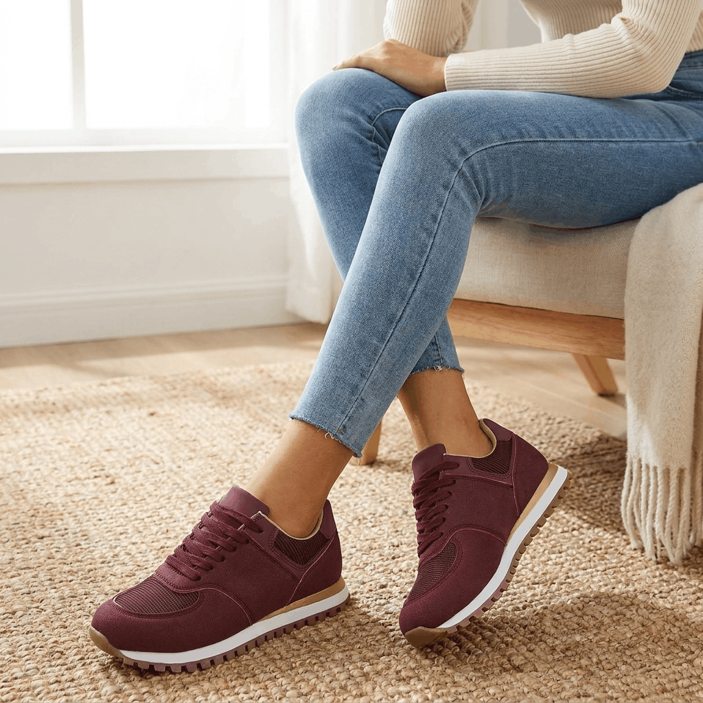 Sophia Breathable Mesh Sneakers – Lightweight Everyday Walking Shoes
