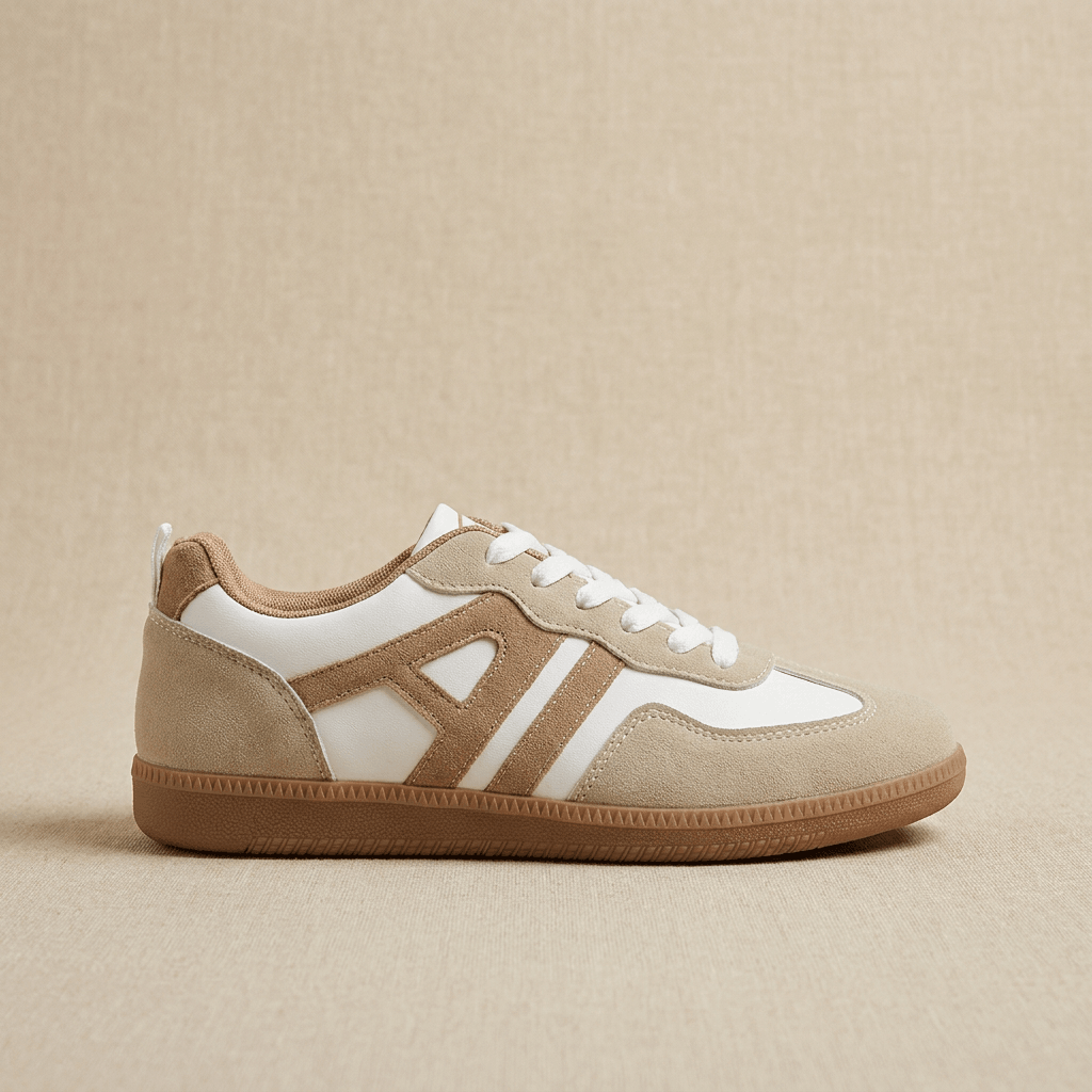 Claire Comfort Lace-Up Sneakers – Lightweight Cushioned Walking Shoes
