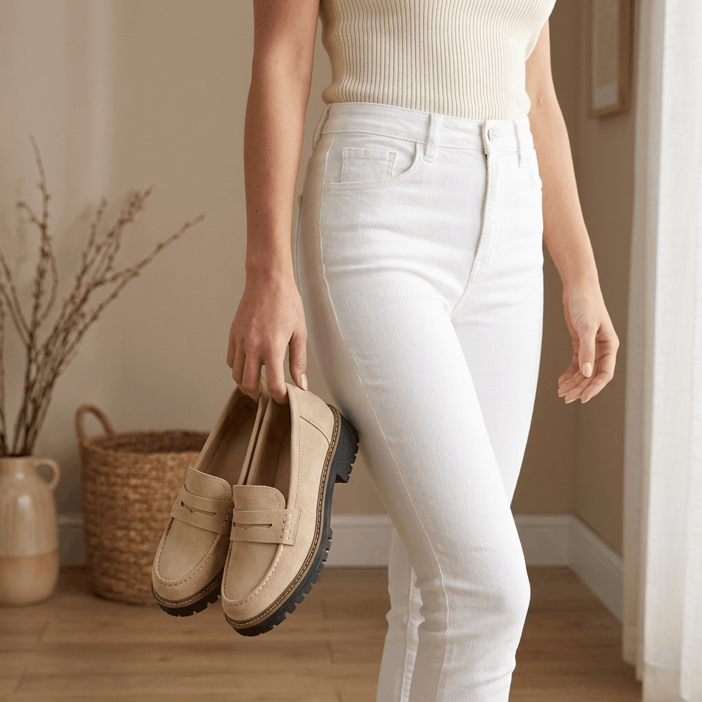 Vivienne Platform Penny Loafers – Chunky Slip-On Comfort Shoes