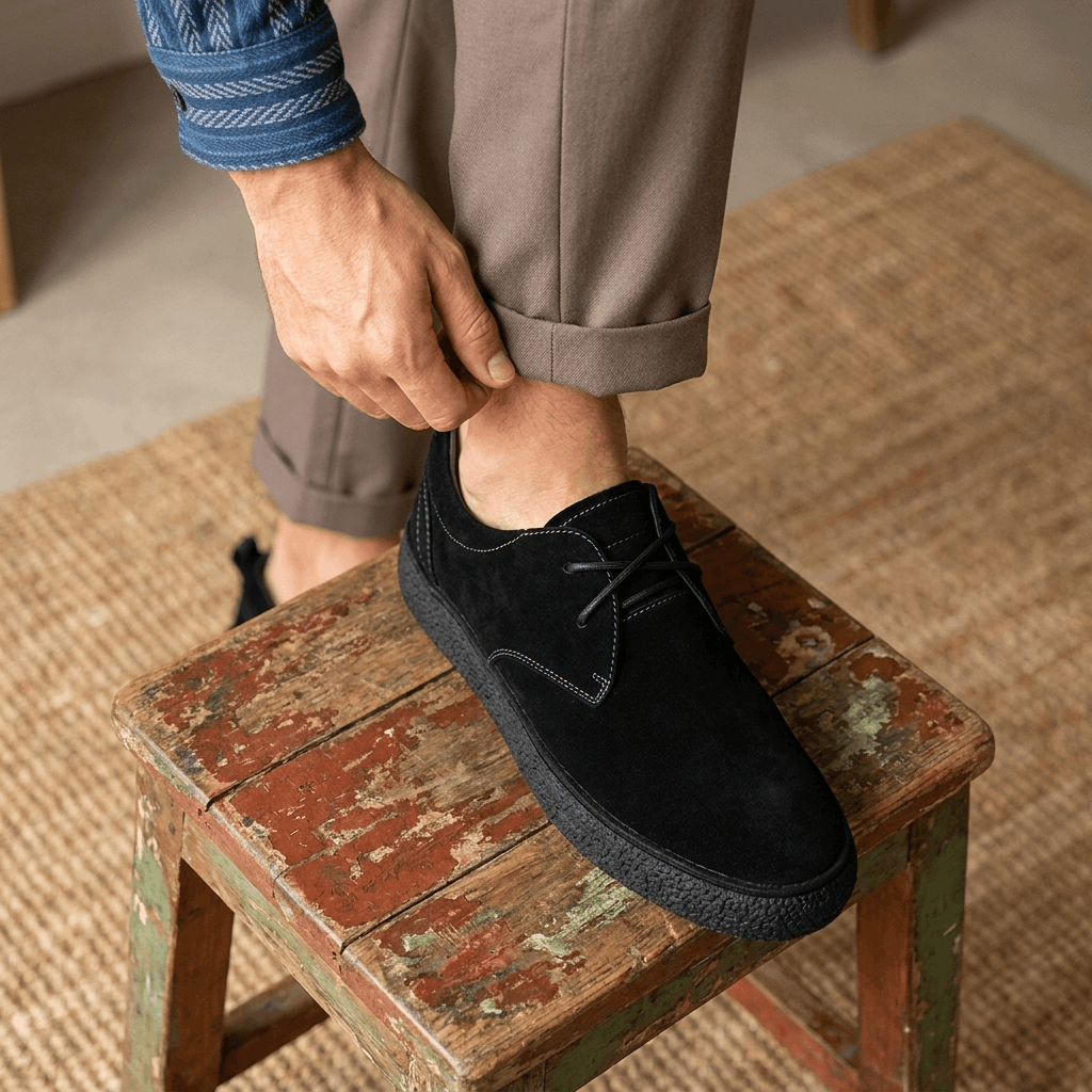 Nicolas Suede Casual Shoes – Cushioned Everyday Comfort Footwear