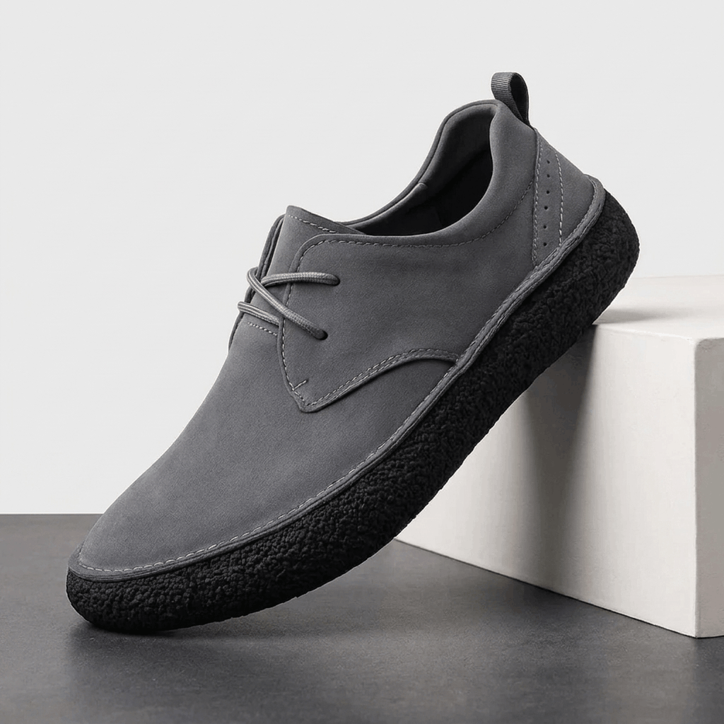 Nicolas Suede Casual Shoes – Cushioned Everyday Comfort Footwear