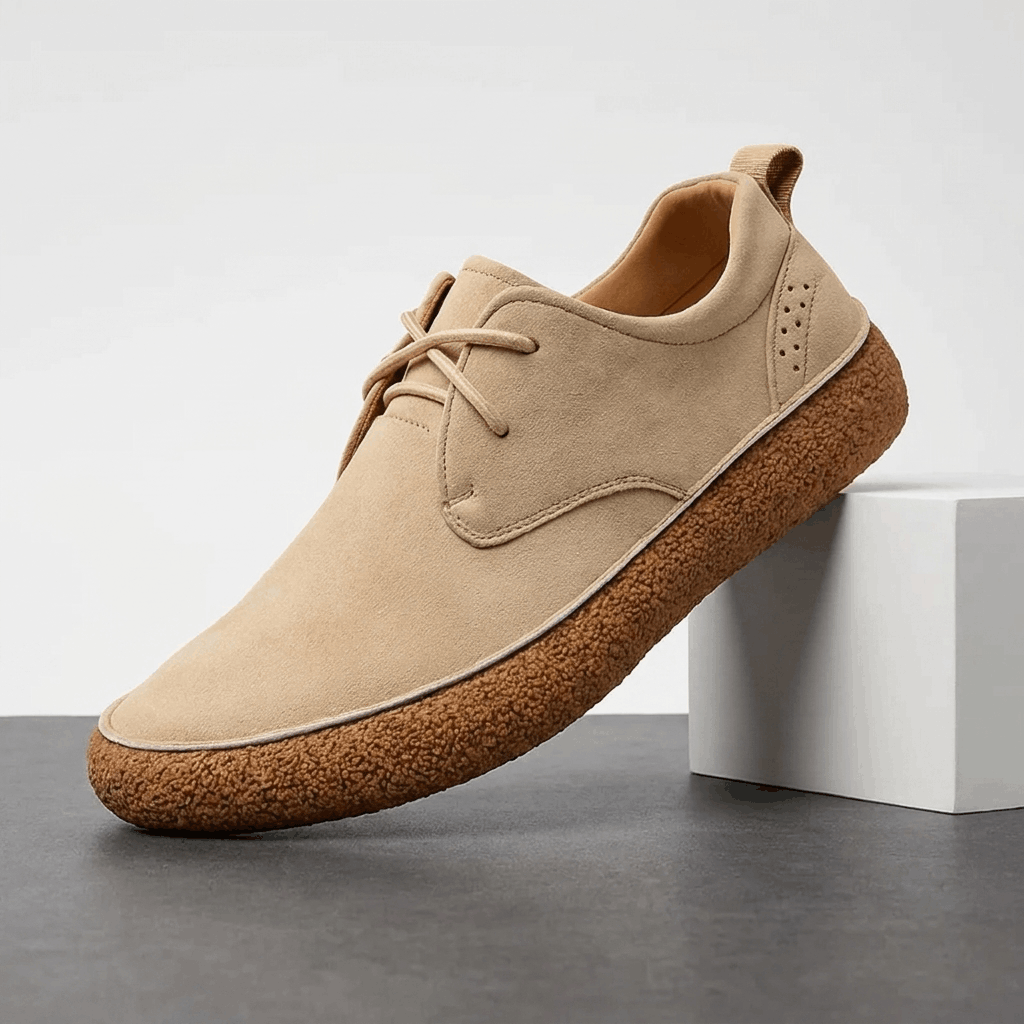 Nicolas Suede Casual Shoes – Cushioned Everyday Comfort Footwear