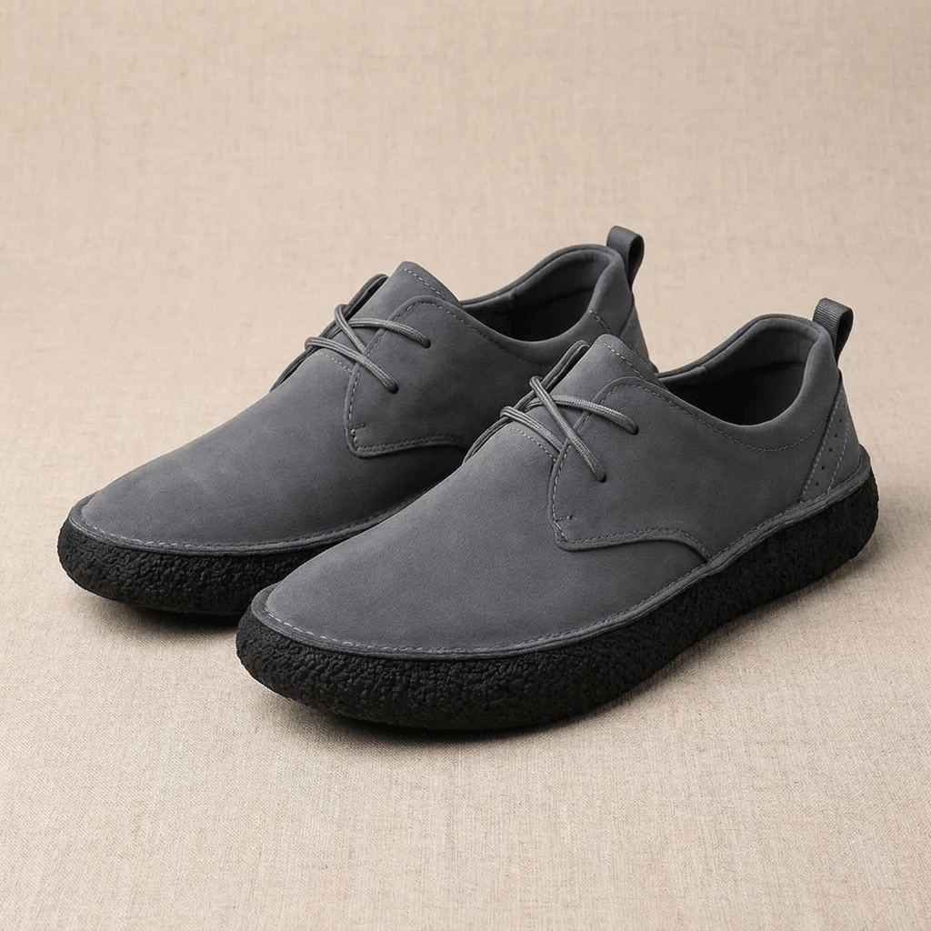 Nicolas Suede Casual Shoes – Cushioned Everyday Comfort Footwear