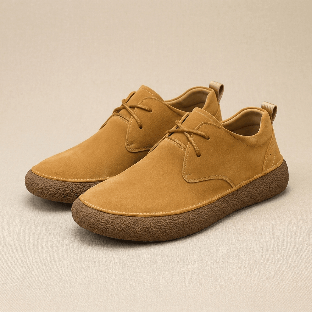 Nicolas Suede Casual Shoes – Cushioned Everyday Comfort Footwear