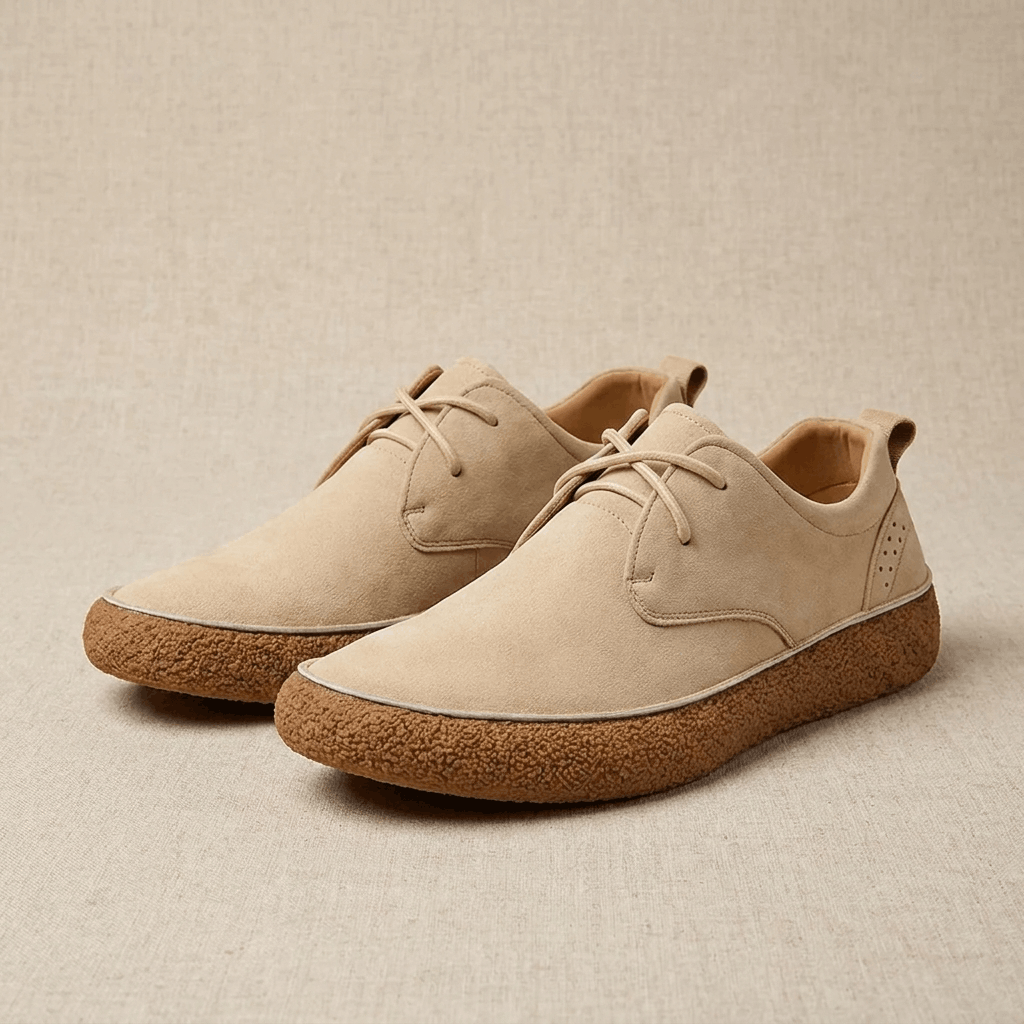 Nicolas Suede Casual Shoes – Cushioned Everyday Comfort Footwear