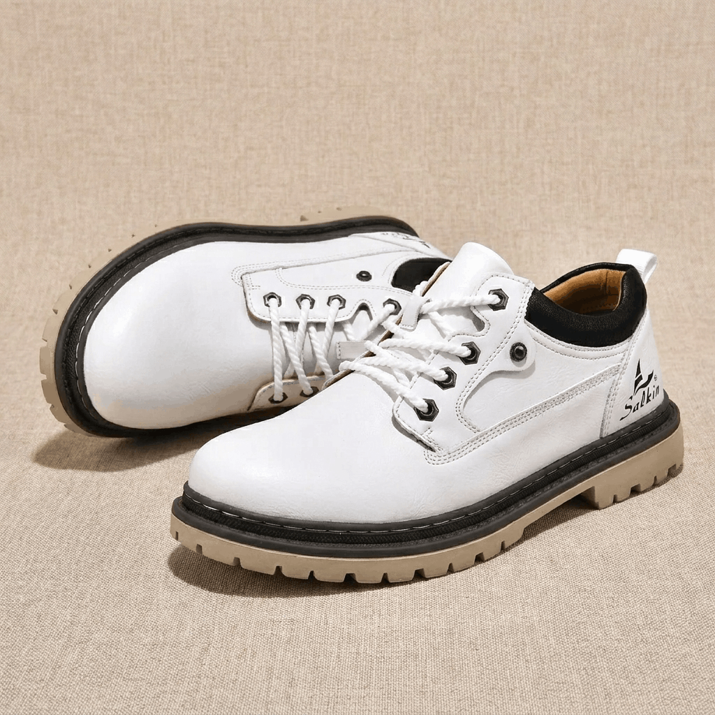 Jerry Leather Hybrid Work Shoes – Rugged Everyday Comfort Footwear