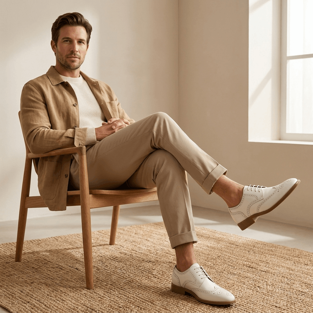 Frederick Patent Leather Brogue Shoes – Classic Wingtip Oxford Dress Shoes