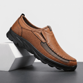 Bradley Leather Slip-On Loafers – Breathable Comfort Walking Shoes
