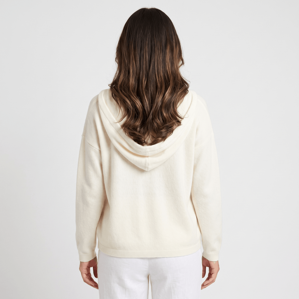 Grace Hooded Knit Cardigan – Button Front Cozy Layer