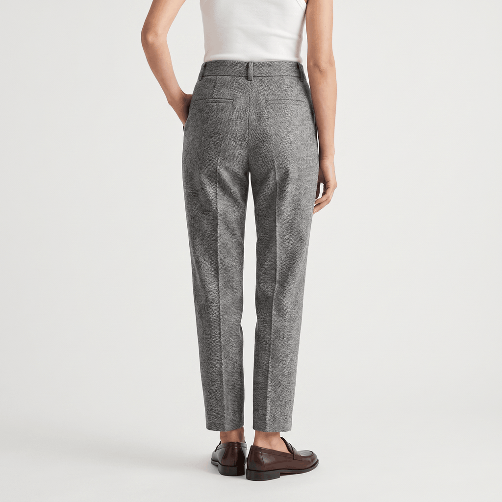 Audrey Wool Blend Pants – Tailored Slim Fit Trousers