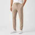 Stefano Knit Drawstring Trousers – Relaxed Tapered Lounge Pants