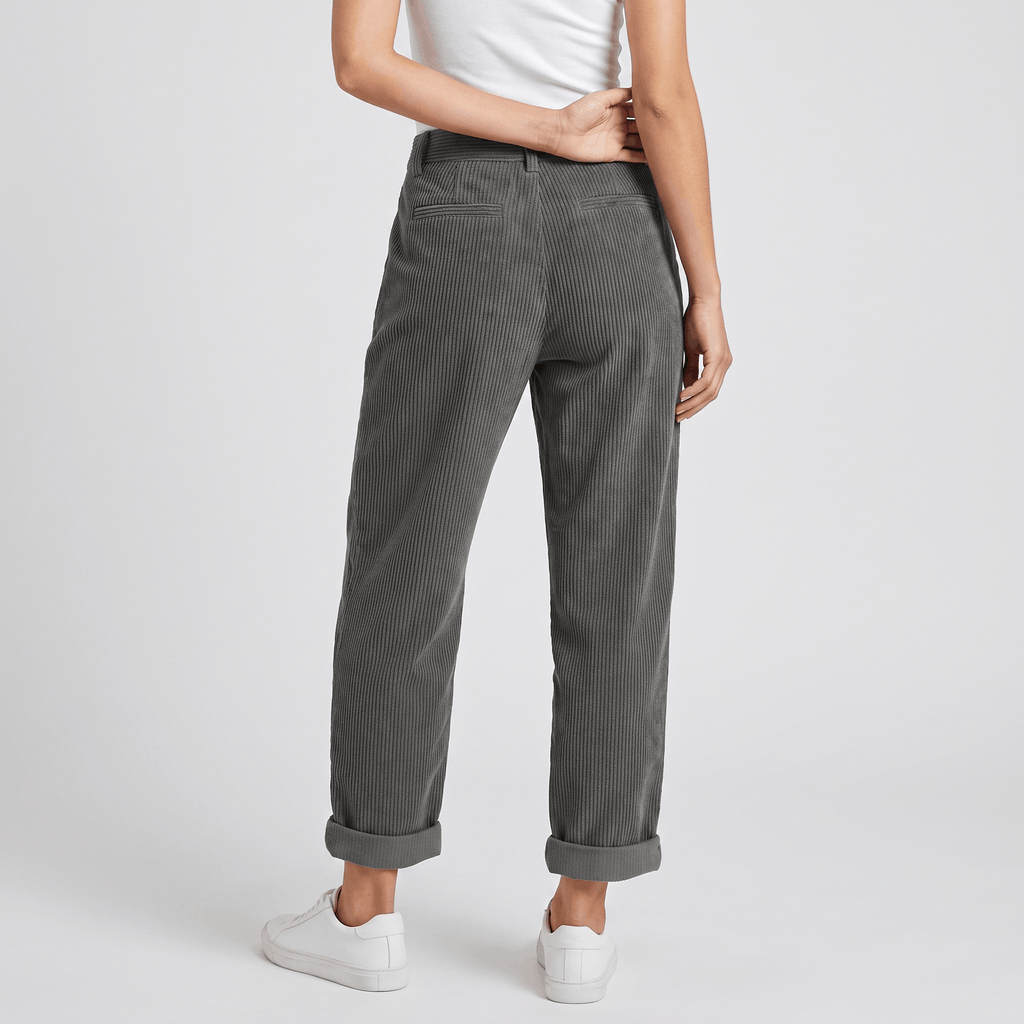 Bianca Corduroy Straight Leg Pants – Relaxed Everyday Trousers