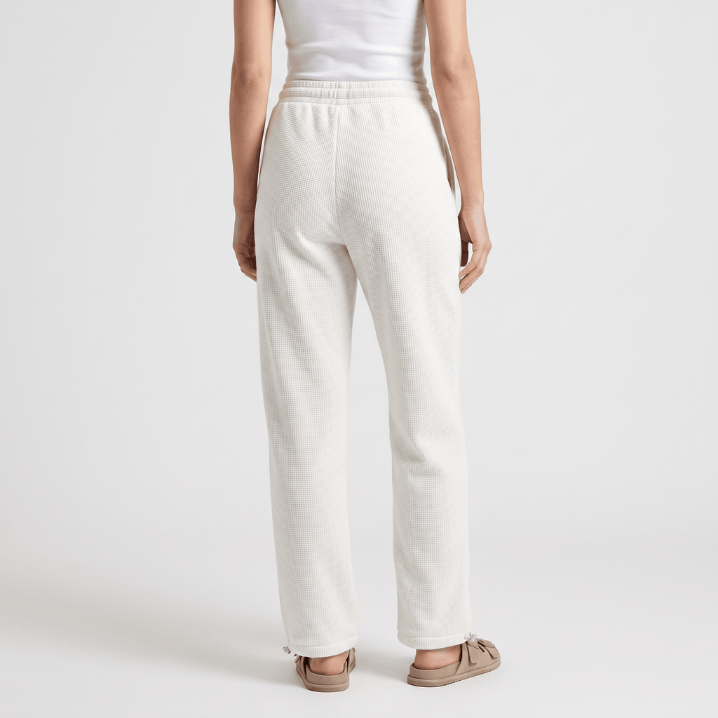 Camille Sherpa Fleece Lounge Pants – Cozy Straight Leg Joggers
