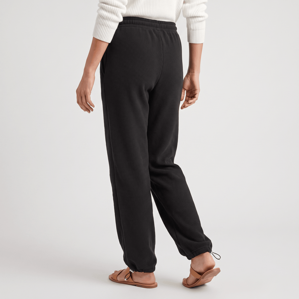 Camille Sherpa Fleece Lounge Pants – Cozy Straight Leg Joggers