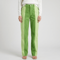 Elise Two-Tone Corduroy Pants – Straight Leg Casual Trousers