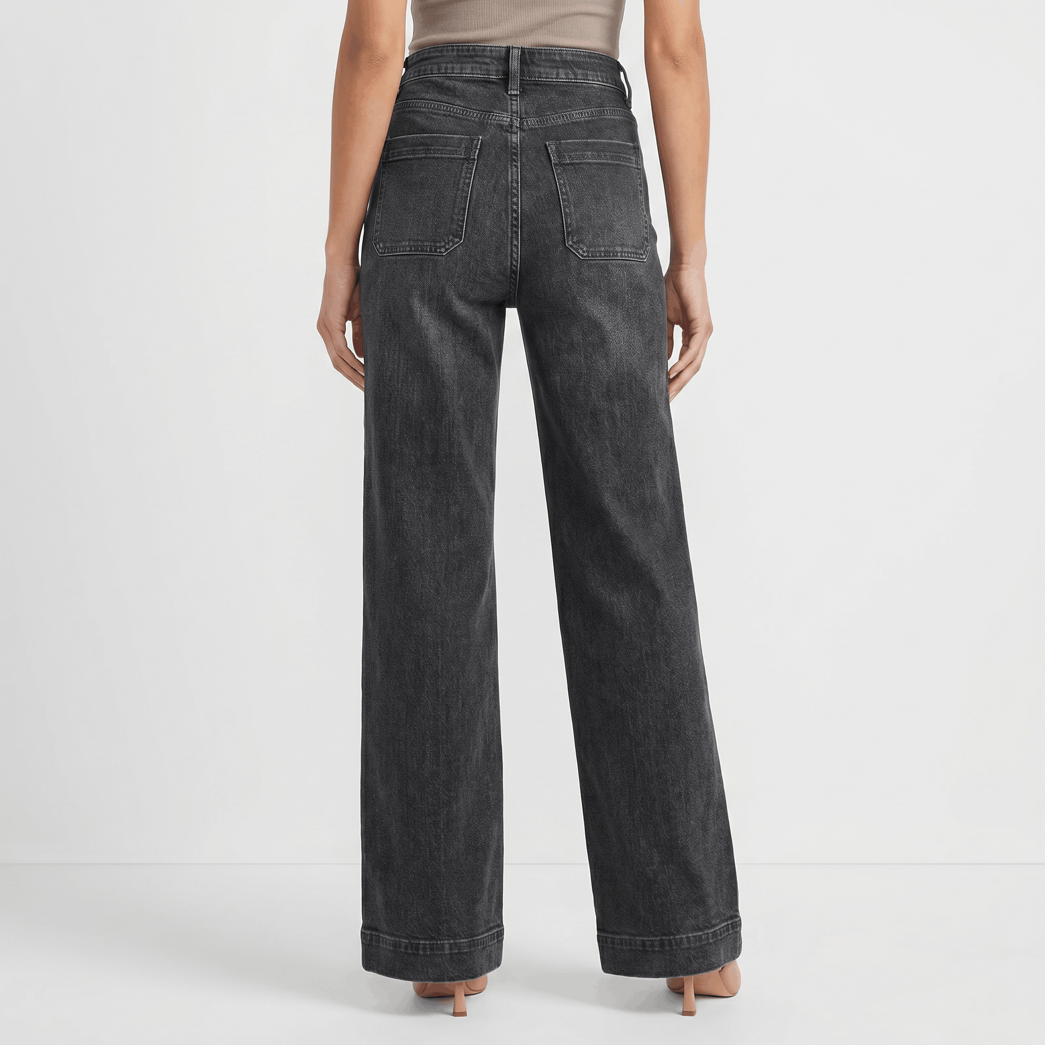 Madison High-Waisted Wide-Leg Jeans – Relaxed Denim Pants