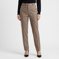 Vivienne Wool Blend Pants – High-Waisted Tailored Trousers