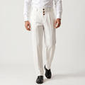 Jonas Wool Blend Pants – Relaxed Tailored Fit Trousers