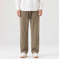 Justin Corduroy Pants – Relaxed Wide-Leg Fit Trousers