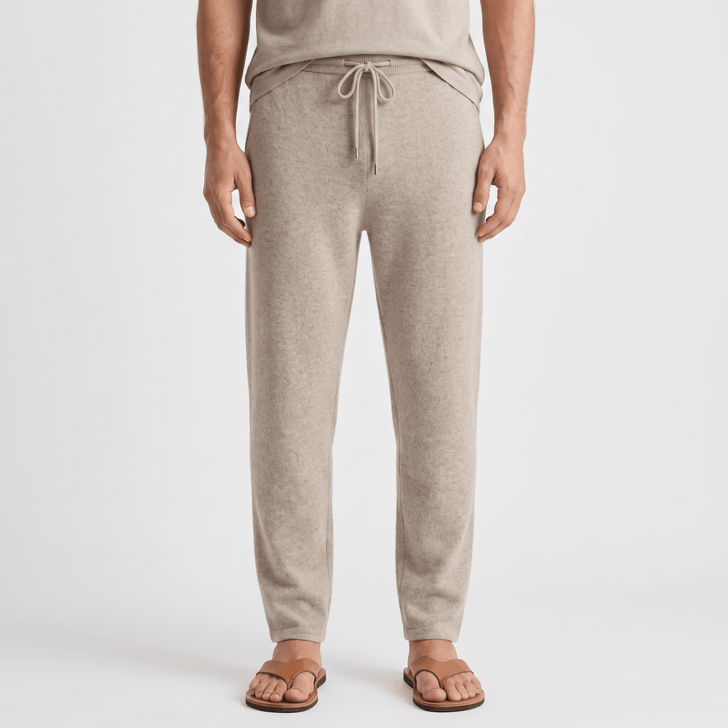 Dominic Merino Wool Lounge Pants – Relaxed Tapered Fit