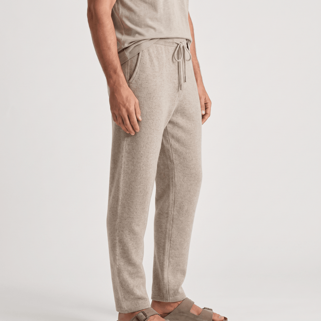 Dominic Merino Wool Lounge Pants – Relaxed Tapered Fit