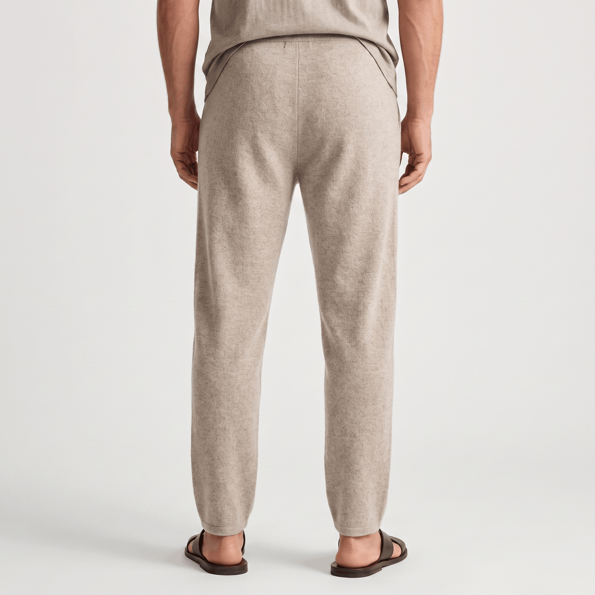 Dominic Merino Wool Lounge Pants – Relaxed Tapered Fit
