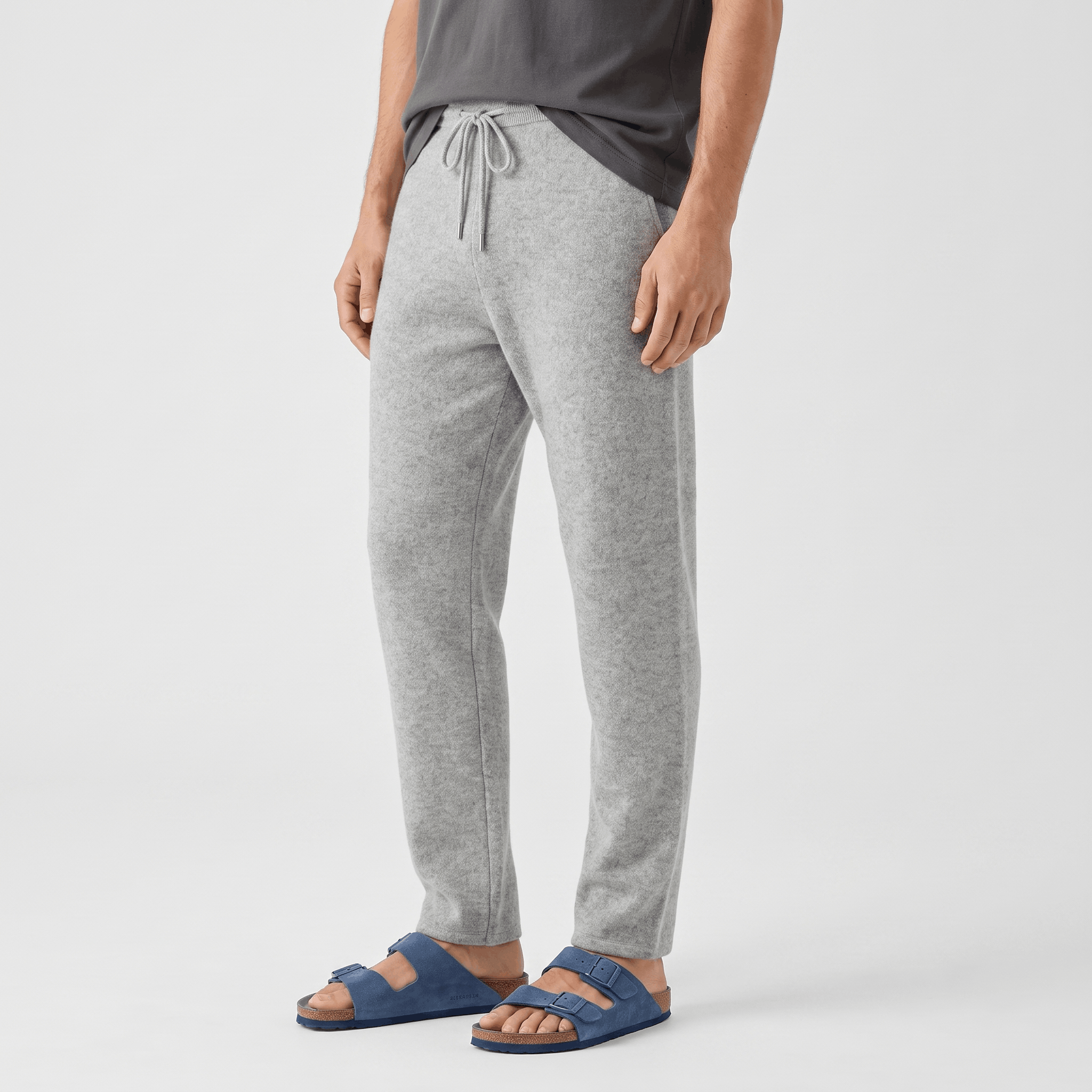 Dominic Merino Wool Lounge Pants – Relaxed Tapered Fit