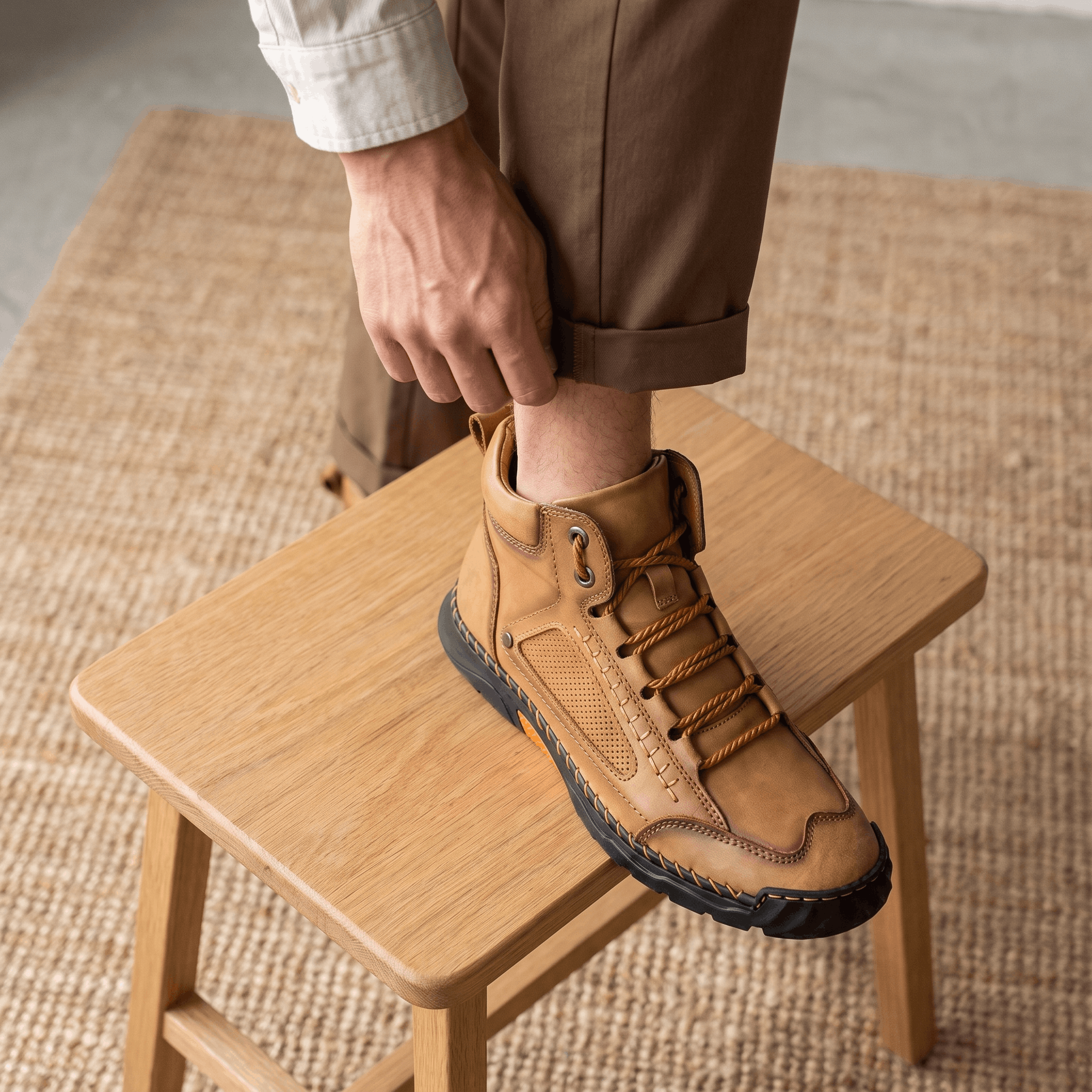 Vance Leather Hiking Boots – Waterproof Arch Support Trail Footwear