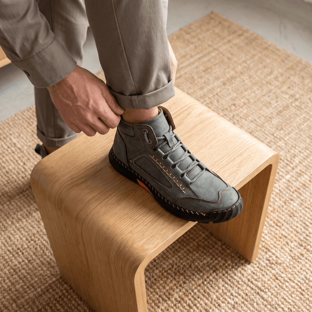 Vance Leather Hiking Boots – Waterproof Arch Support Trail Footwear