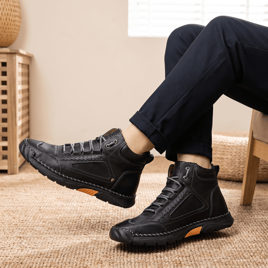 Vance Leather Hiking Boots – Waterproof Arch Support Trail Footwear