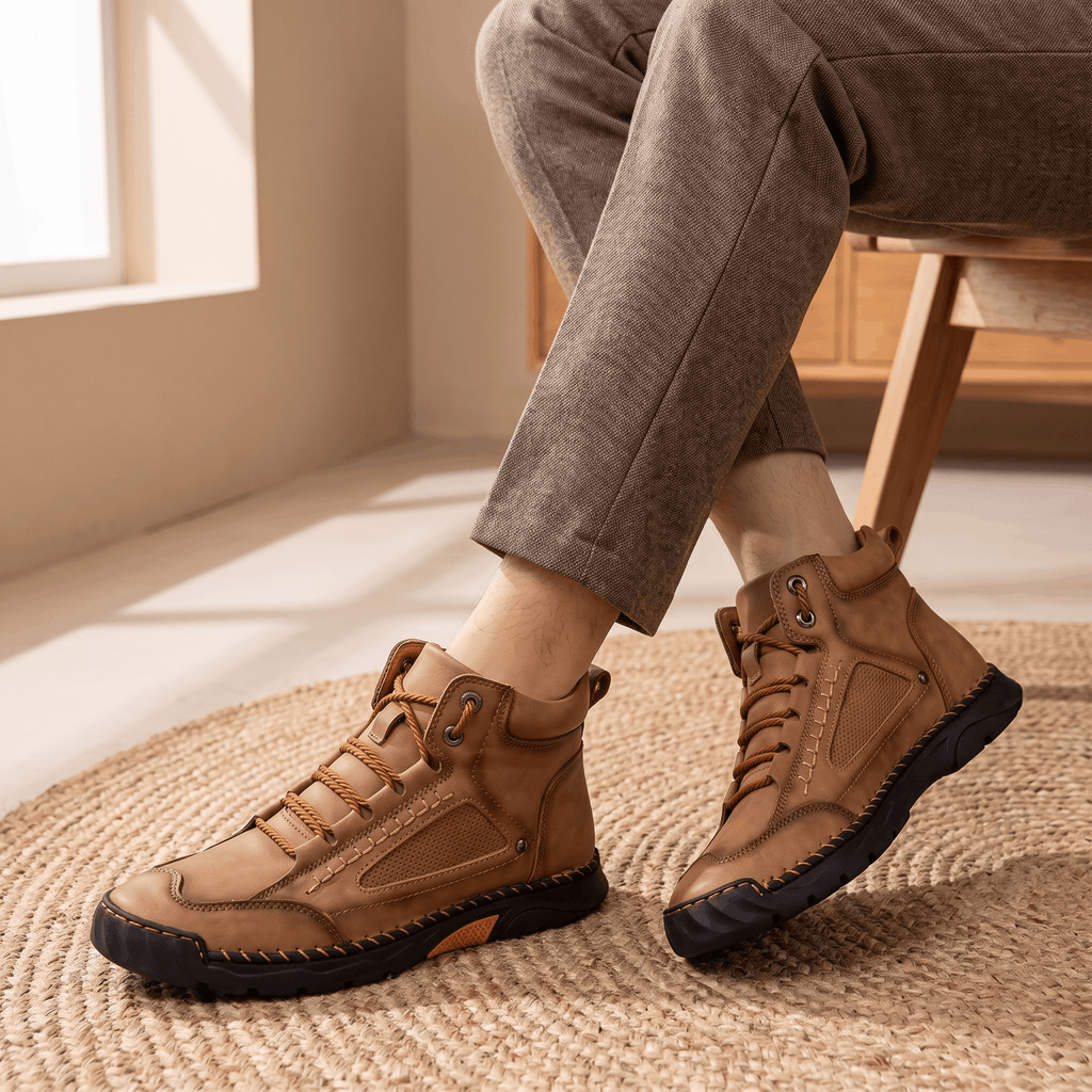 Vance Leather Hiking Boots – Waterproof Arch Support Trail Footwear