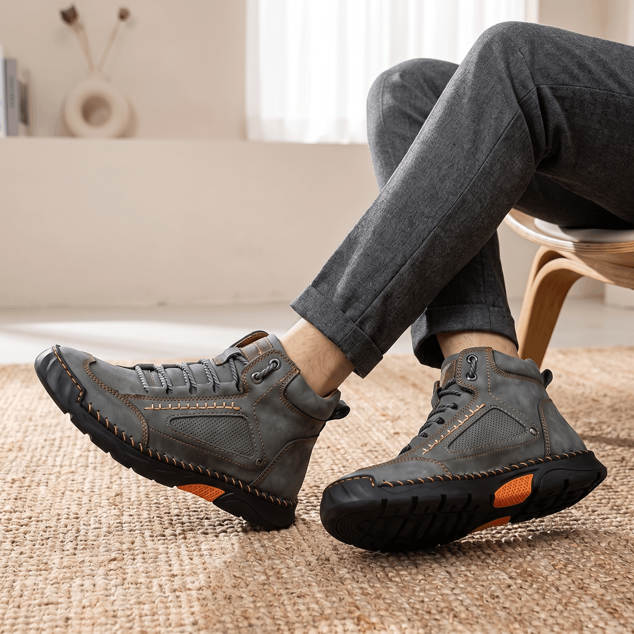 Vance Leather Hiking Boots – Waterproof Arch Support Trail Footwear