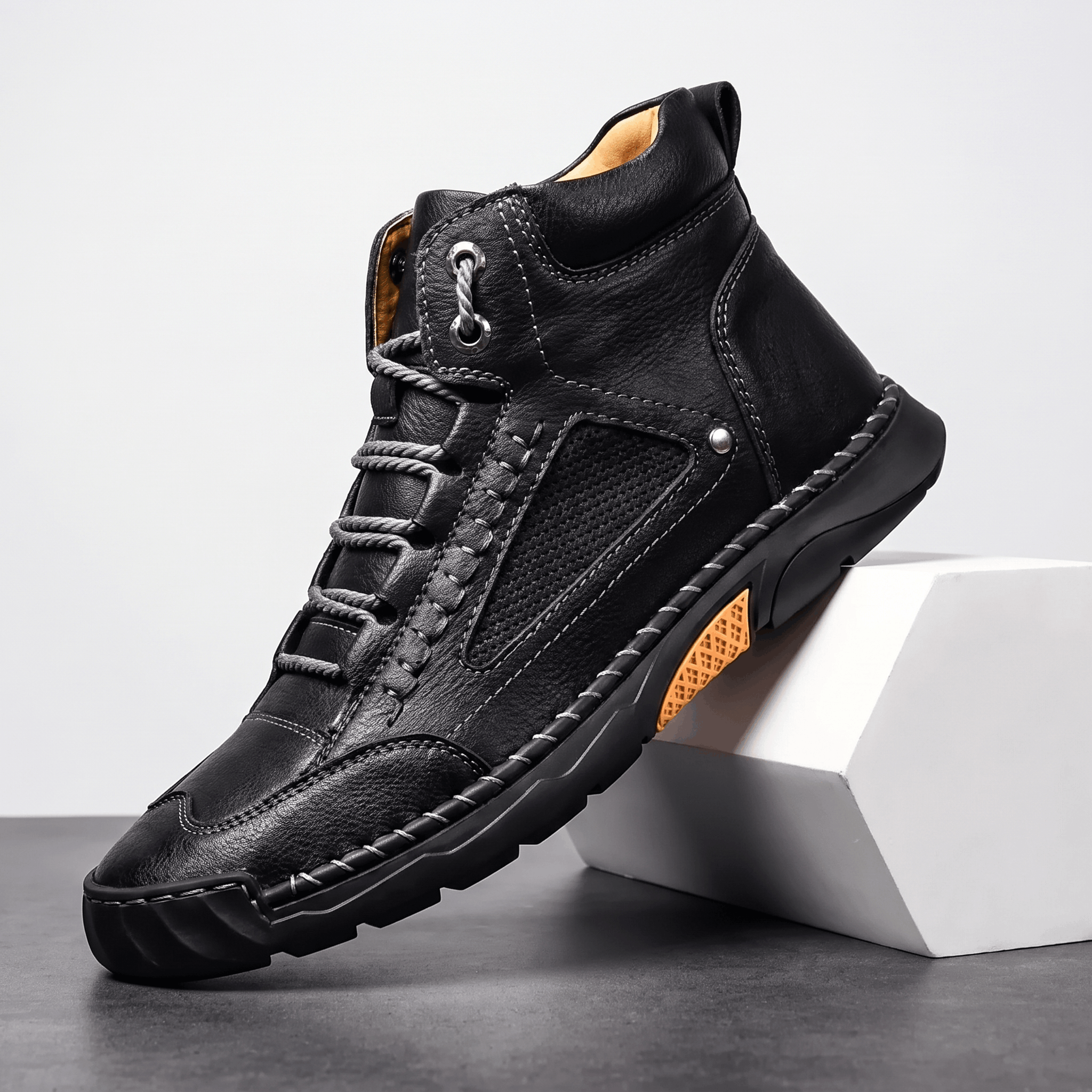 Vance Leather Hiking Boots – Waterproof Arch Support Trail Footwear