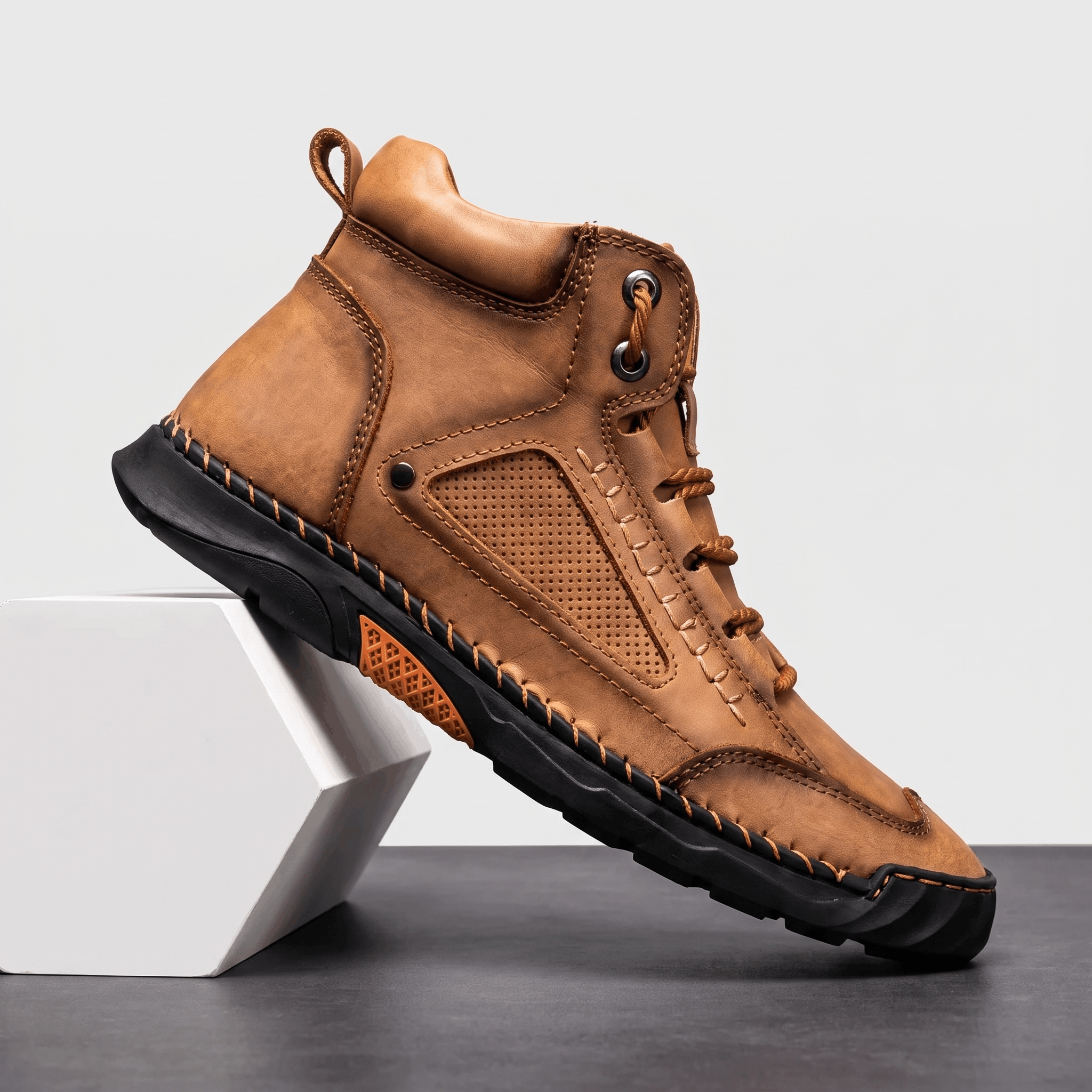 Vance Leather Hiking Boots – Waterproof Arch Support Trail Footwear
