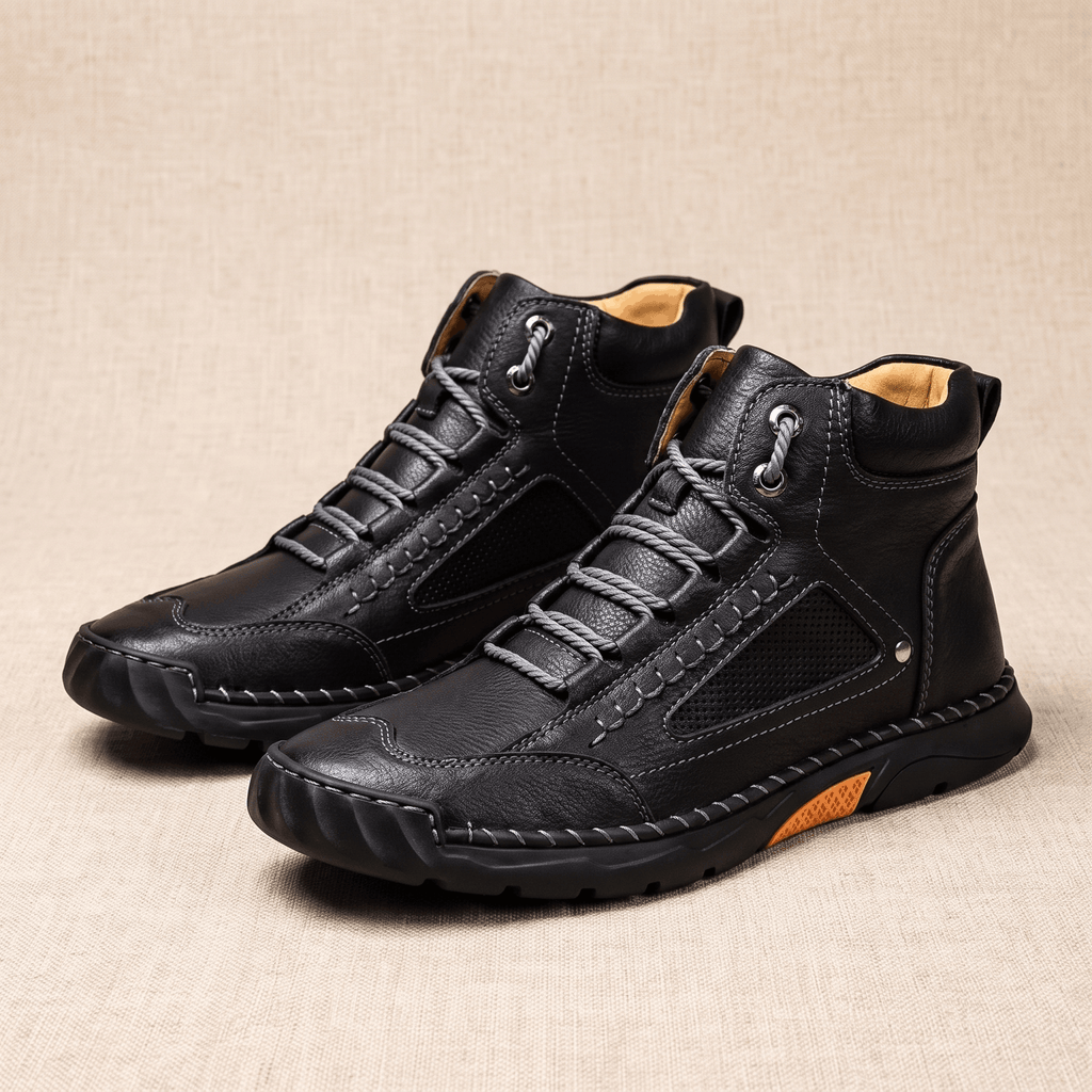 Vance Leather Hiking Boots – Waterproof Arch Support Trail Footwear