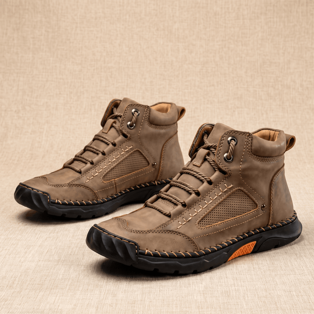 Vance Leather Hiking Boots – Waterproof Arch Support Trail Footwear