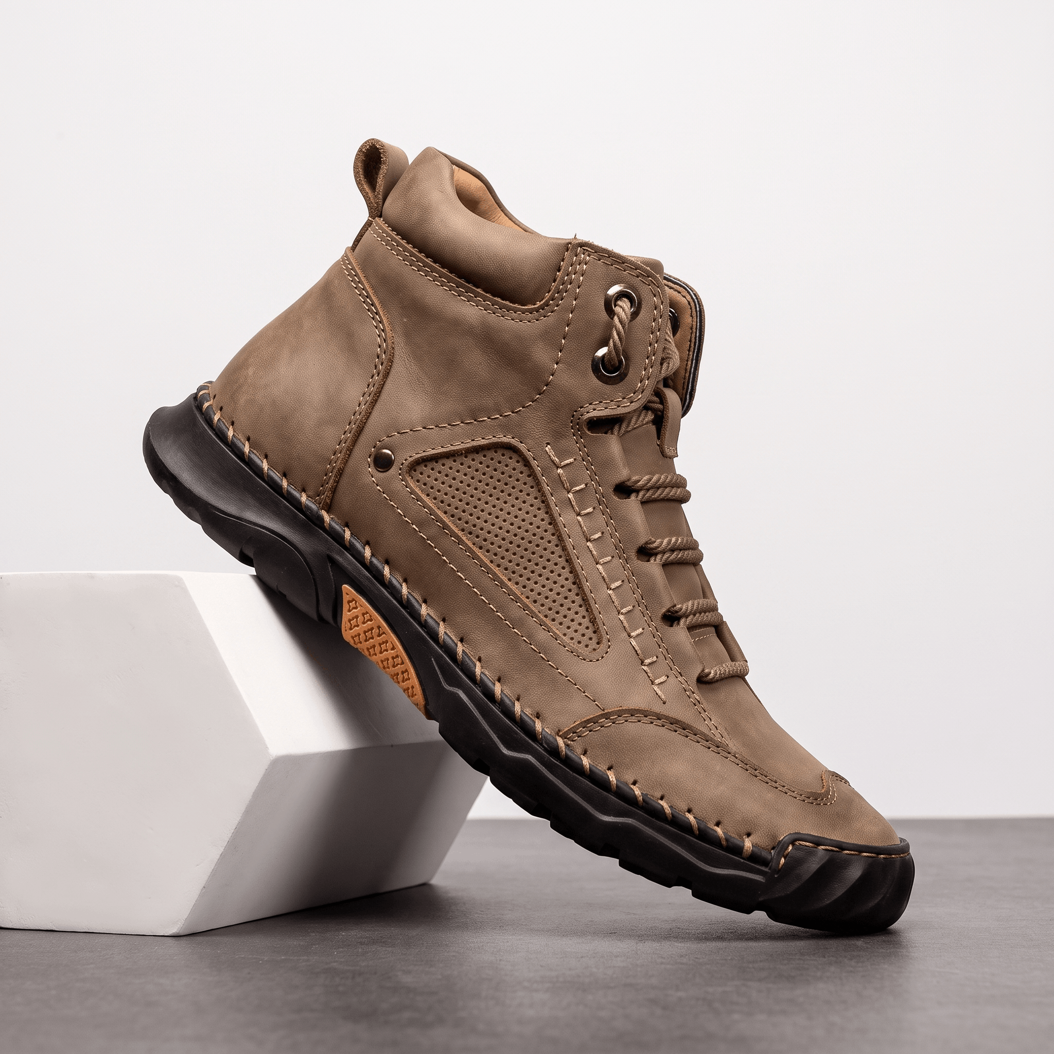 Vance Leather Hiking Boots – Waterproof Arch Support Trail Footwear