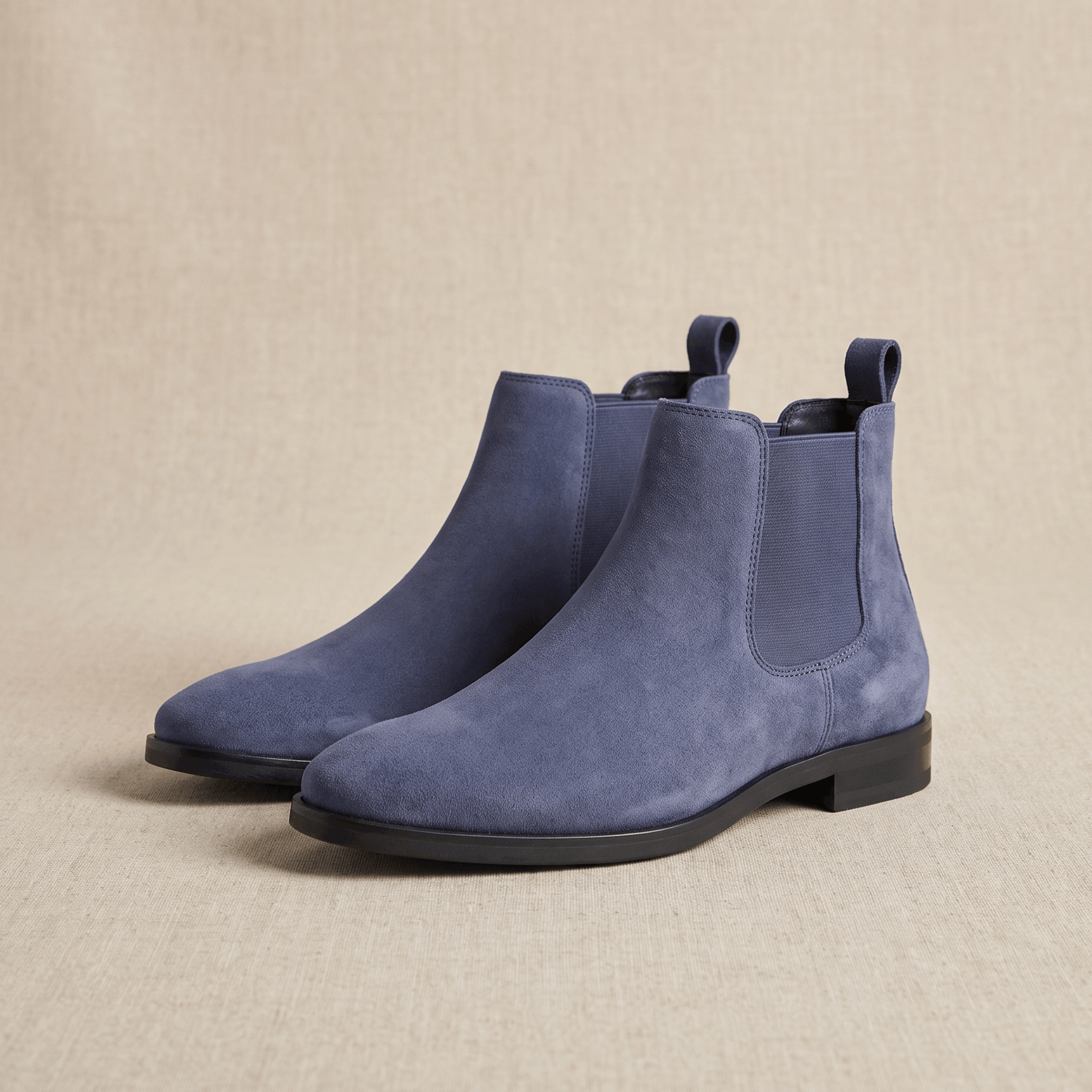 Clinton Chelsea Boots – Elastic Panel Cushioned Pull-Tab Ankle Boots