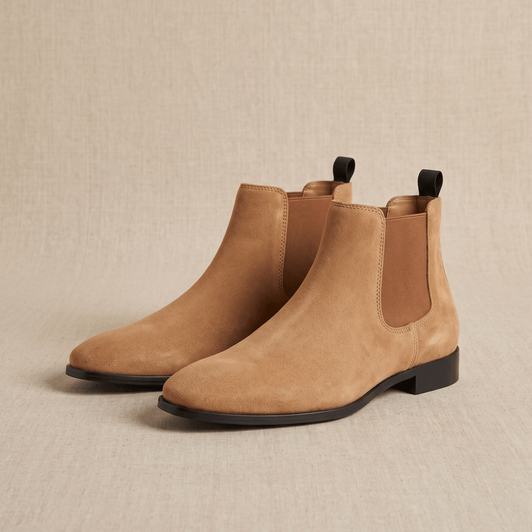 Clinton Chelsea Boots – Elastic Panel Cushioned Pull-Tab Ankle Boots