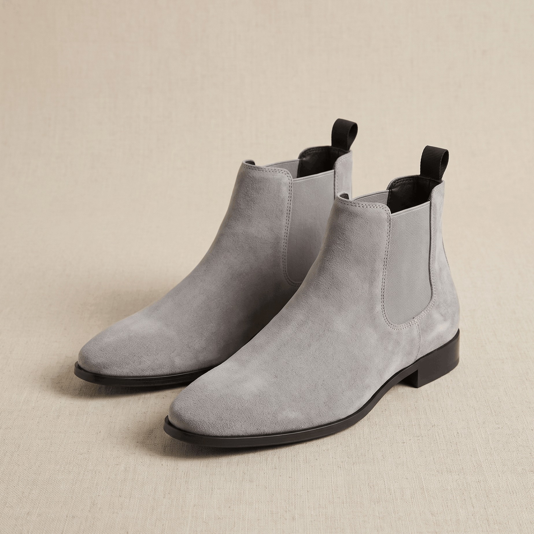 Clinton Chelsea Boots – Elastic Panel Cushioned Pull-Tab Ankle Boots