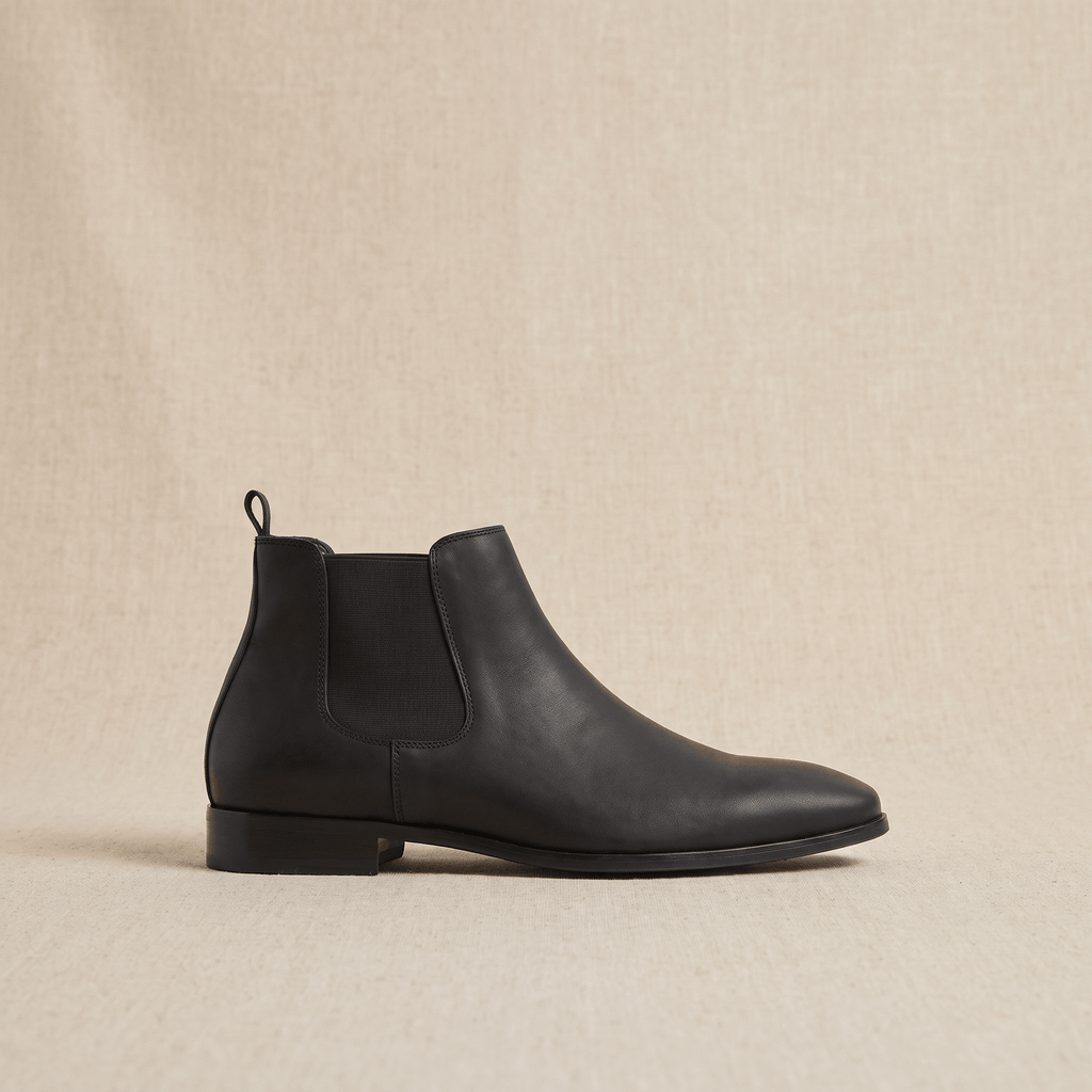 Clinton Chelsea Boots – Elastic Panel Cushioned Pull-Tab Ankle Boots