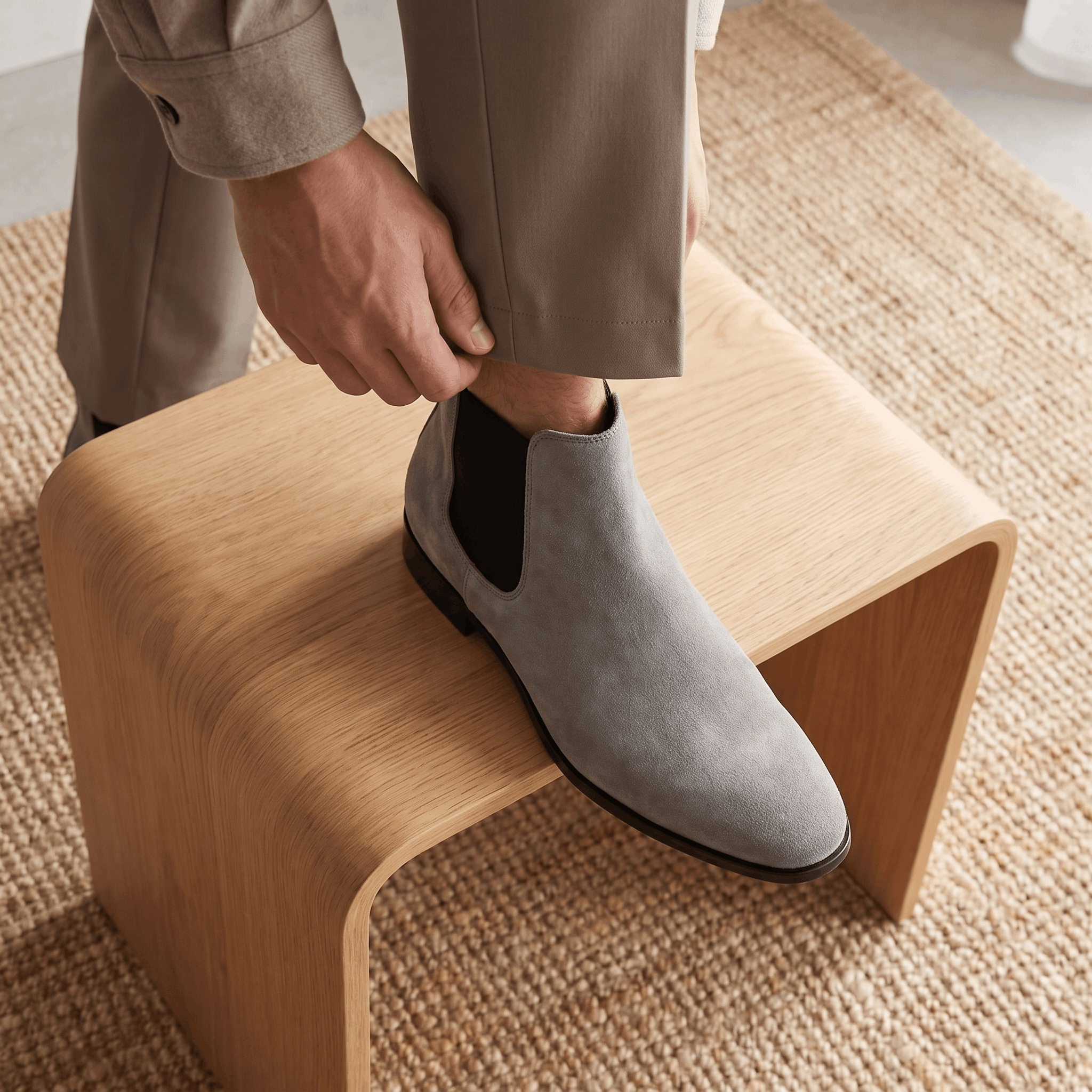 Clinton Chelsea Boots – Elastic Panel Cushioned Pull-Tab Ankle Boots