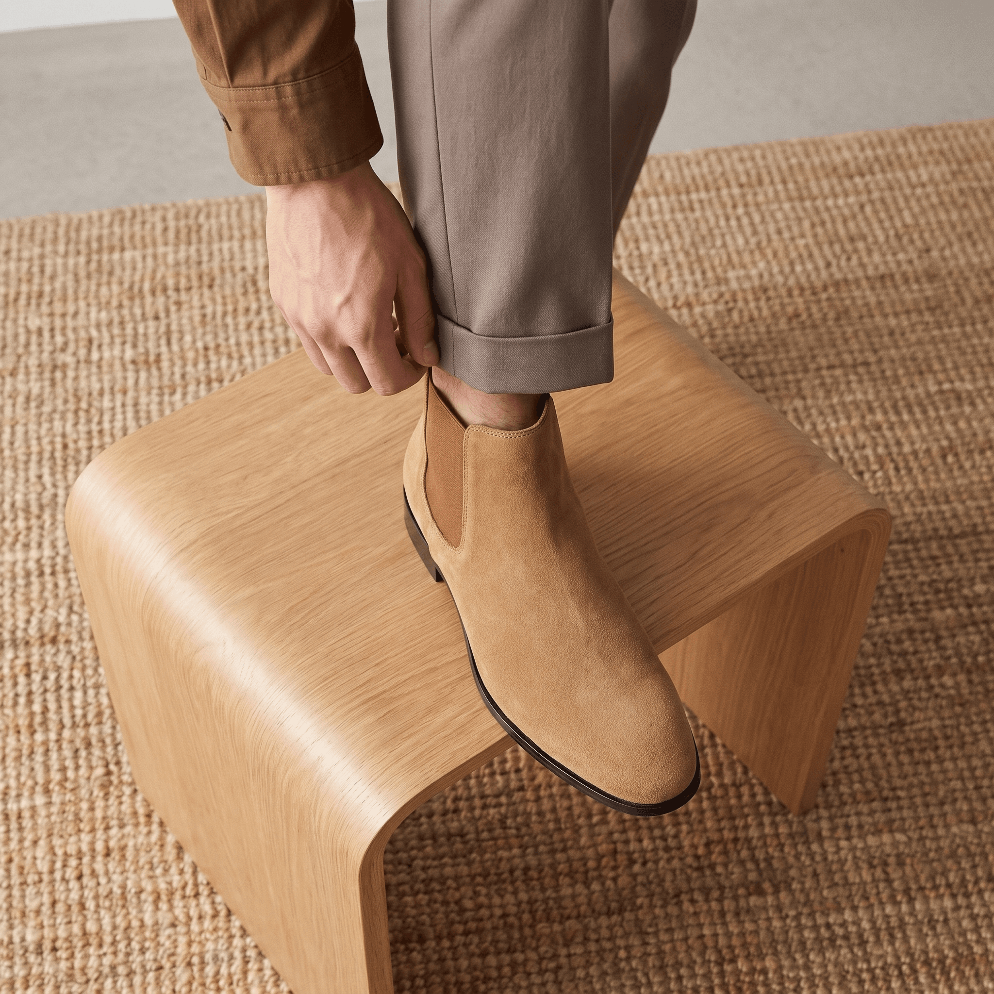 Clinton Chelsea Boots – Elastic Panel Cushioned Pull-Tab Ankle Boots