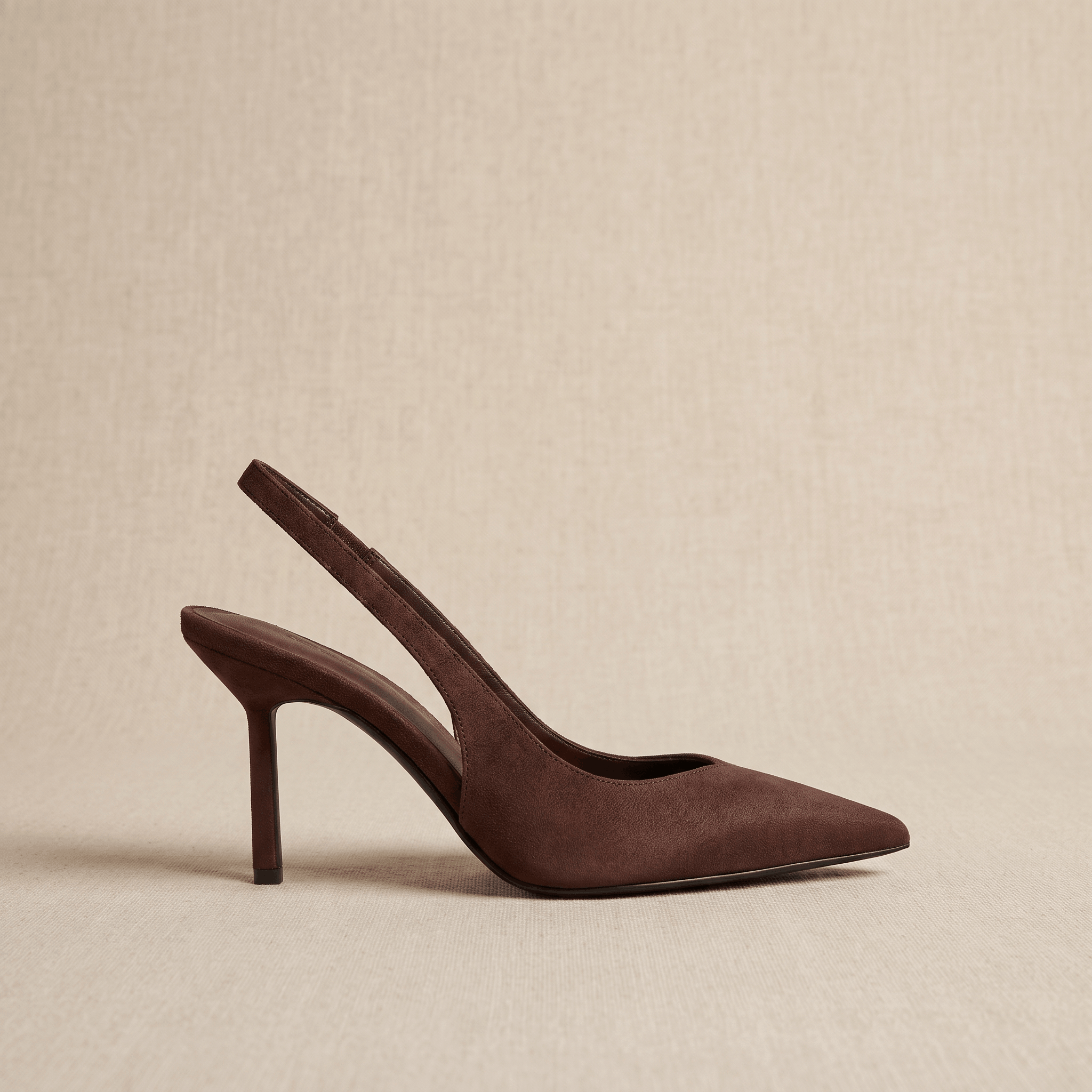 Neve Slingback Heels – Pointed-Toe Stiletto Arch-Support Pumps