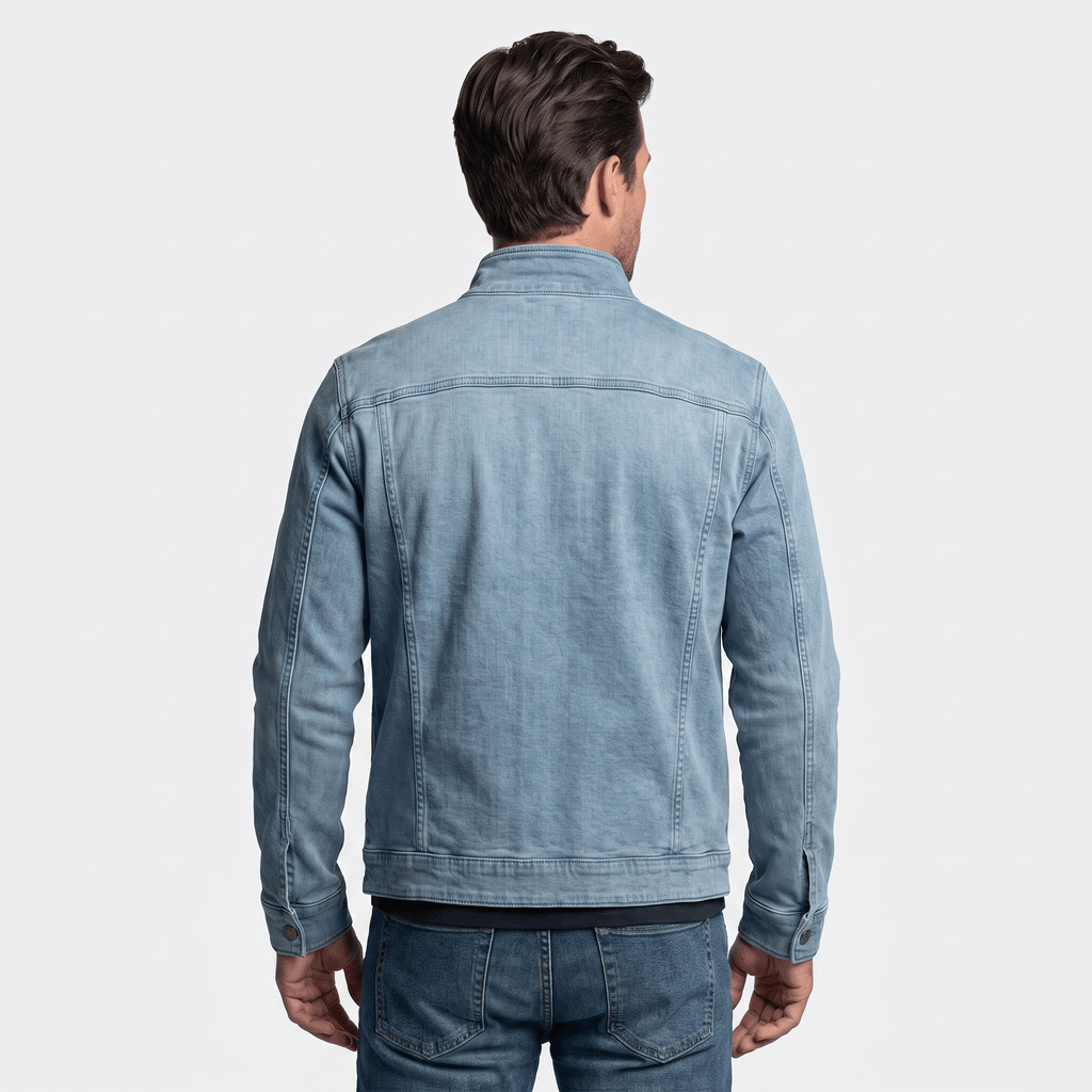 Camden Cotton Twill Jacket – Lightweight Insulated Zip-Up Outerwear